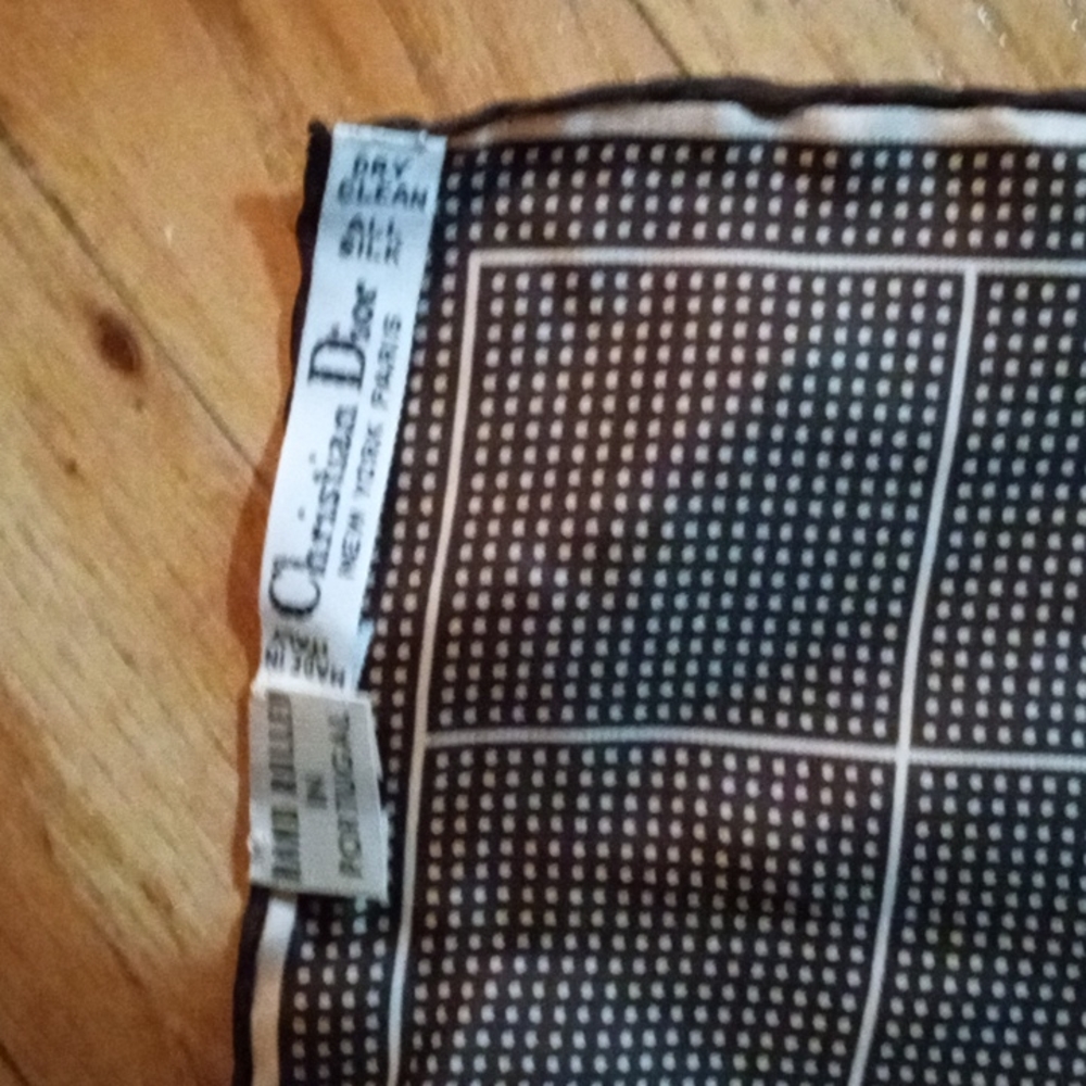 Authentic Christian Dior Silk Scarf - Picture 7 of 10
